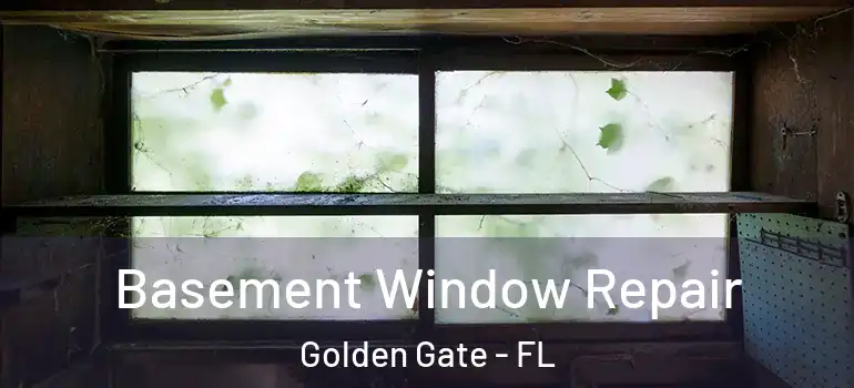  Basement Window Repair Golden Gate - FL