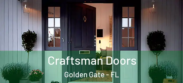  Craftsman Doors Golden Gate - FL