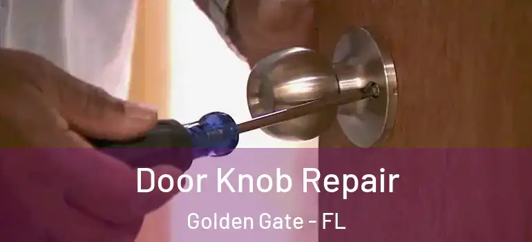  Door Knob Repair Golden Gate - FL