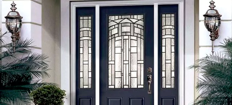 Stained Glass Door Panels in Golden Gate, FL