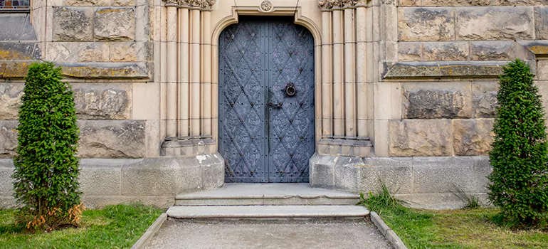 Traditional Double Front Doors in Golden Gate, FL