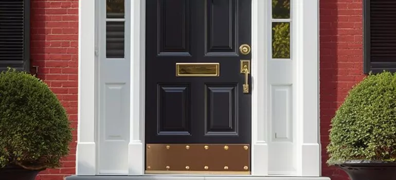 Commercial Door Kick Plate Installation in Golden Gate, FL
