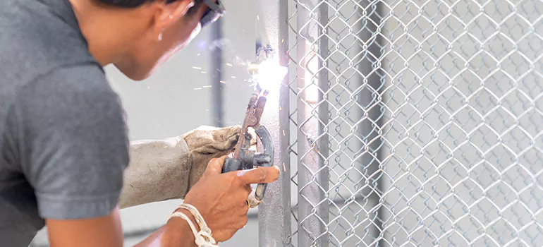 Commercial Mesh Door Repair in Golden Gate, FL