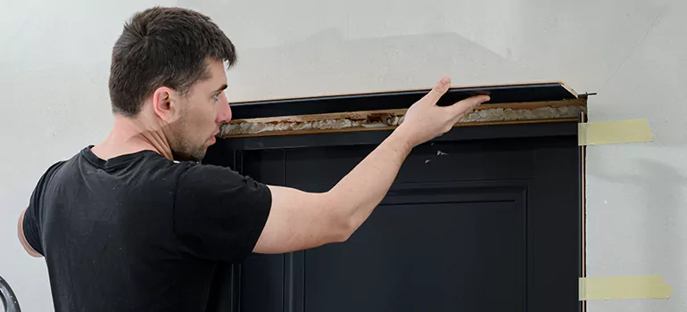 Wood Door Hole Repair in Golden Gate, FL
