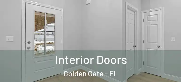  Interior Doors Golden Gate - FL