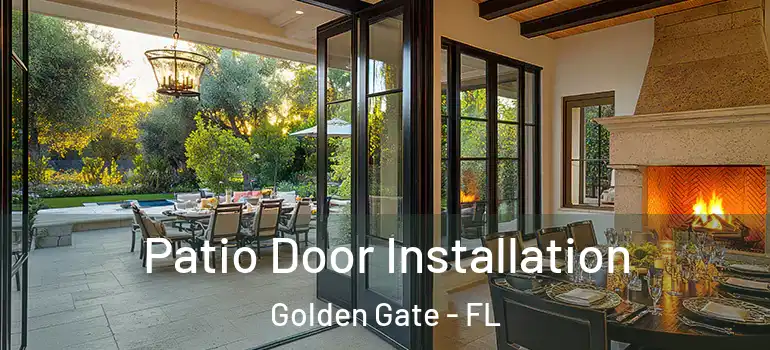  Patio Door Installation Golden Gate - FL
