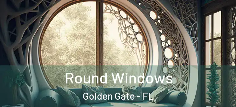 Round Windows Golden Gate - FL