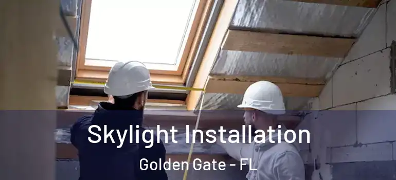  Skylight Installation Golden Gate - FL